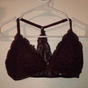 Maroon Bralette